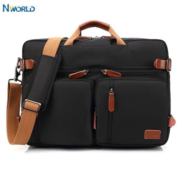 Handbag Business Briefcase Rucksack Convertible Backpack Laptop bag 15 17 17.3 inch Notebook Bag Shoulder Messenger Laptop Case